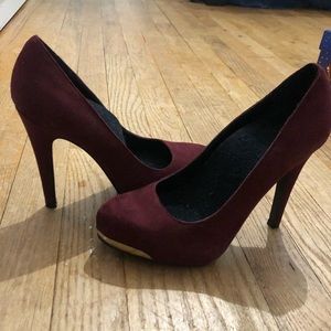 ALDO Burgundy heels